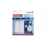 Crochet universal TESA 77763 interior branco 2 unid.