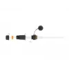 Conector de cabo RJ-45/RJ-45 DeLOCK 86700 preto laranja