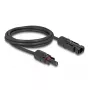 Cabo DeLOCK DL4 solar 6 mm² macho para fêmea 5 m preto