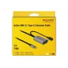 Cabo USB DeLOCK 85391 USB 3.2 Gen 1 5 m USB-A USB-C preto cinzento