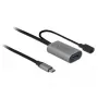 Cabo USB DeLOCK 85391 USB 3.2 Gen 1 5 m USB-A USB-C preto cinzento