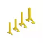 Ferramenta de inserção para conjunto de tubo de cabos DeLOCK, 4 peças, amarelo, plástico