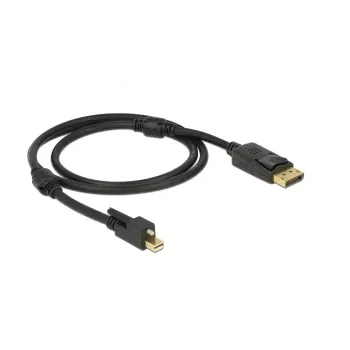 Cabo DisplayPort DeLOCK 83721 Mini DisplayPort 1m preto