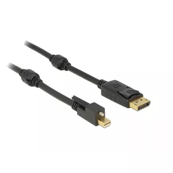 Cabo DisplayPort DeLOCK 83721 Mini DisplayPort 1m preto