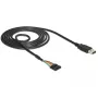 Cabo USB DeLOCK 1,8 m USB2.0-A/TTL 6 pinos preto