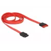 Cabo SATA DeLOCK 83956 1 m SATA 7 pinos preto vermelho