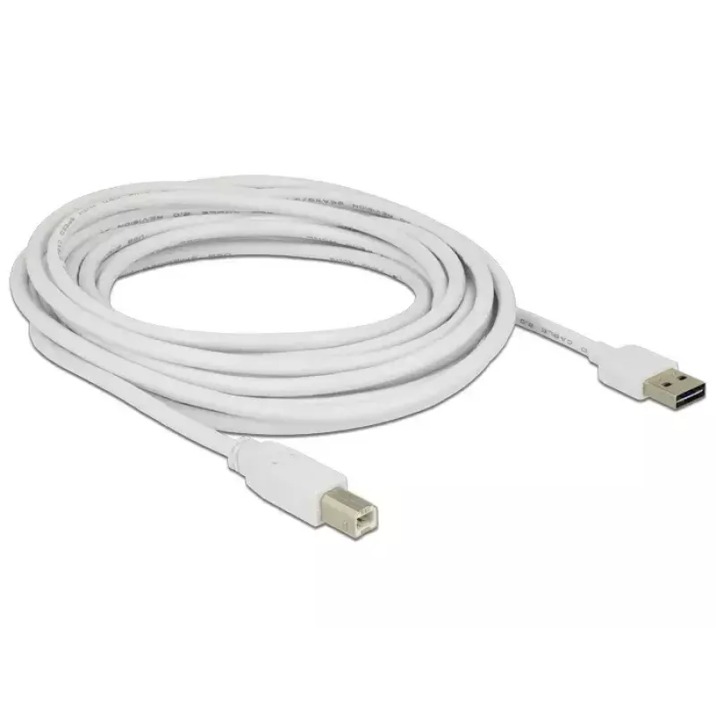 Cabo USB DeLOCK 5m USB2.0-A/USB2.0-B