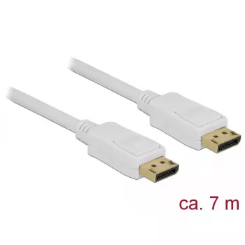Cabo DisplayPort DeLOCK 84861 7 m branco