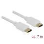 Cabo DisplayPort DeLOCK 84861 7 m branco