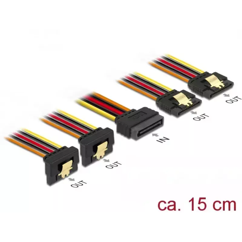 Cabo de alimentação interno DeLOCK 60150 0,15 m