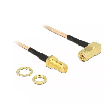 Cabo coaxial DeLOCK 0,16 m 2x RP-SMA