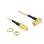 Cabo coaxial DeLOCK 0,16 m 2x RP-SMA