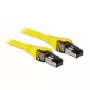 Cabo de rede DeLOCK 86581 RJ-45 Cat8.1 1 m amarelo