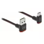 Cabo USB 2.0 DeLOCK EASY-USB 85278 USB-A para ficha USB-C 2 m preto
