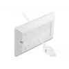 Placa de parede DeLOCK 66496 branco