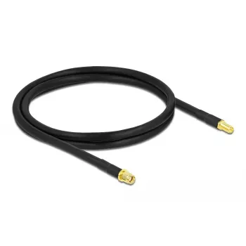 Cabo de antena DeLOCK ficha RP-SMA macho para conector RP-SMA fêmea LMR/CFD300 1 m