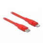 Cabo de dados e carregamento USB Type-C para Lightning DeLOCK 86633