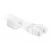 Fixador de cabos DeLOCK 18395 branco 2 unid.
