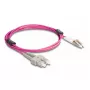 Cabo de fibra ótica DeLOCK LC duplex para SC duplex OM4 2 m