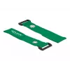 Abraçadeira de cabos de velcro DeLOCK 19553 verde 280 mm 3 unid.