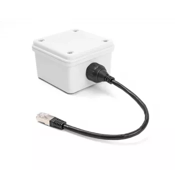 Cabo DeLOCK RJ50 macho para RJ50 fêmea IP67 à prova de água 20 cm