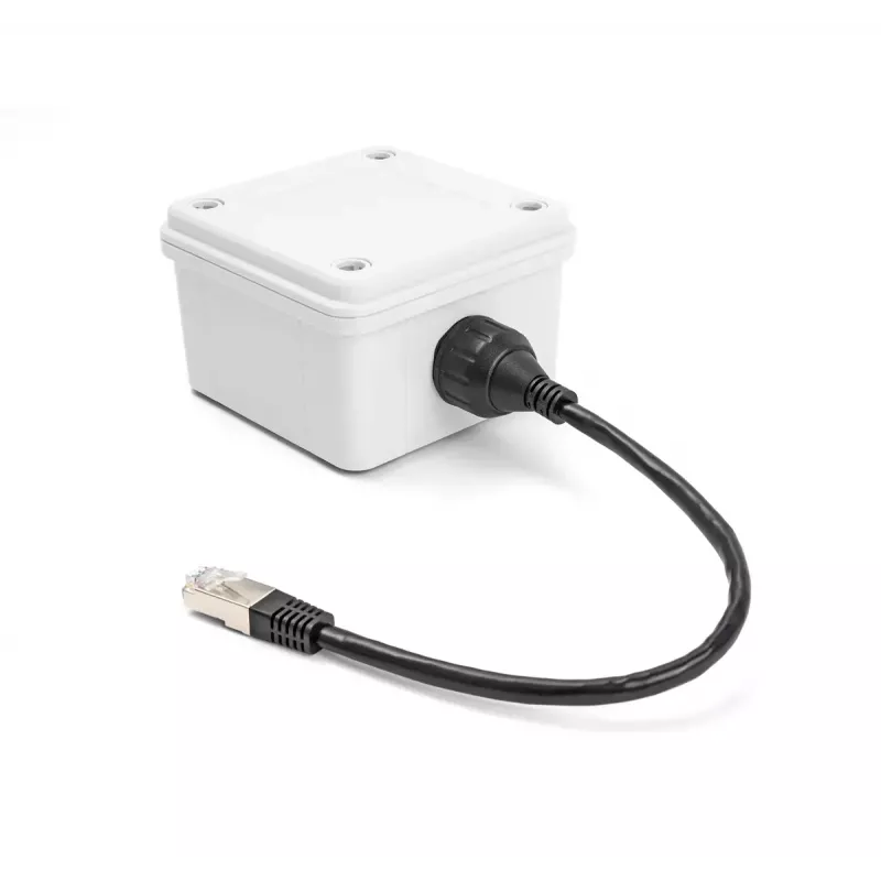 Cabo DeLOCK RJ50 macho para RJ50 fêmea IP67 à prova de água 20 cm