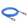 Cabo de rede DeLOCK RJ45 Cat.8.1 F/FTP fino 5 m azul