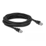 Cabo de rede DeLOCK RJ45 Cat.6A F/UTP 5 m preto