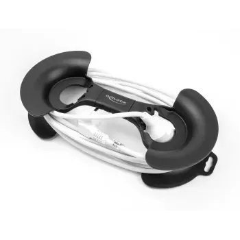 Tambor para cabos DeLOCK 375 x 170 mm preto plástico