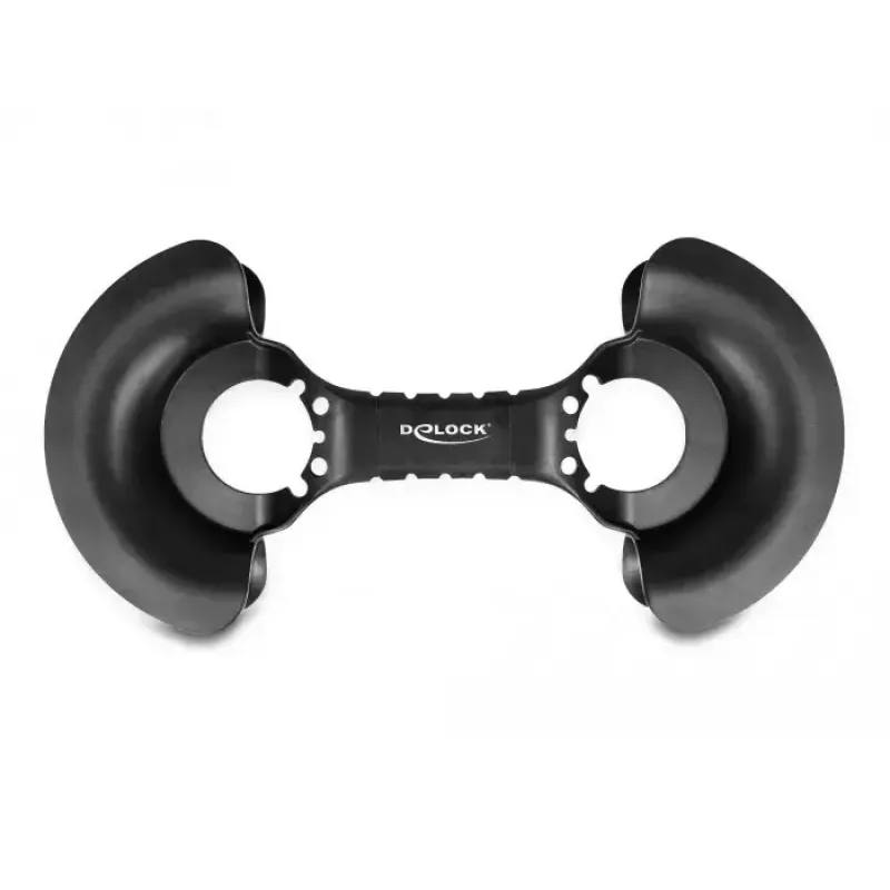 Tambor para cabos DeLOCK 375 x 170 mm preto plástico