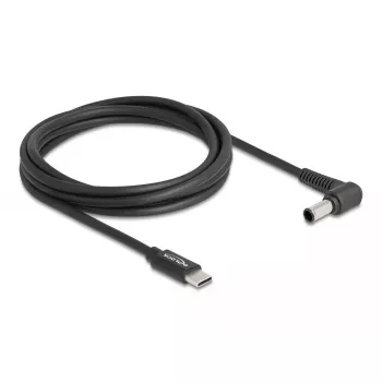 Cabo de carregamento para portátil DeLOCK USB Type-C macho para Sony 6,0 x 4,3 mm macho 1,5 m 20 V