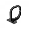 Suporte de cabos DeLOCK 66979 83 x 60 mm preto policarbonato