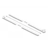 DeLOCK Abraçadeiras reutilizáveis, 200 x 7.2 mm, branco, 100 un.