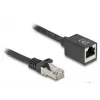 Cabo de rede DeLOCK 90323 RJ-45 Cat6a 10 m preto
