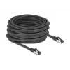 Cabo de rede DeLOCK 80576 RJ-45 Cat8.1 15 m preto