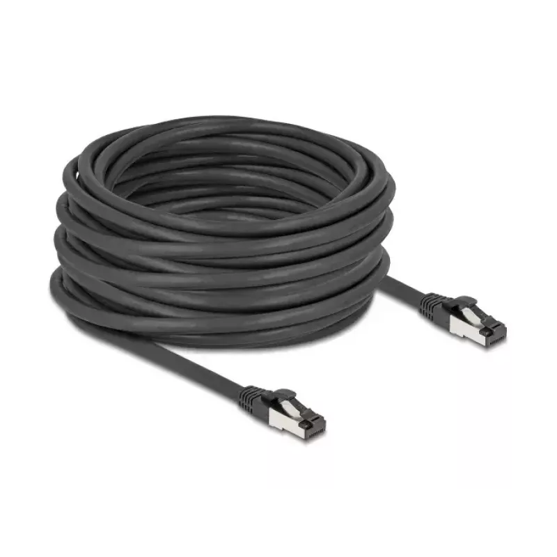 Cabo de rede DeLOCK 80576 RJ-45 Cat8.1 15 m preto