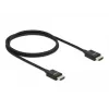 Cabo HDMI coaxial de alta velocidade DeLOCK 85384 1 m 48 Gbit/s 8K 60 Hz
