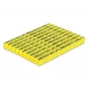 Fixador de cabos DeLOCK 18303 amarelo 260 unid.