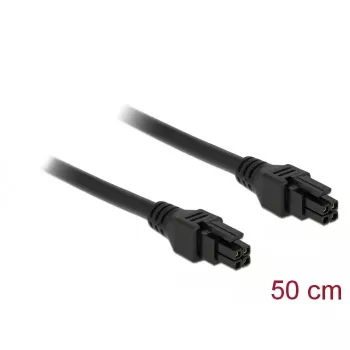 Cabo de alimentação interno DeLOCK 85374 0,5 m Micro-Fit 3.0 4 pinos