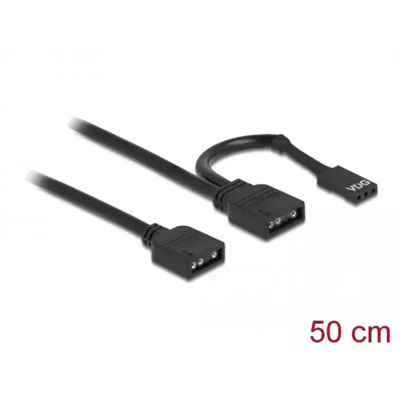 Cabo de ligação RGB 3 pinos DeLOCK 86001