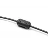 Grampo para núcleo de ferrite DELOCK 80943, preto, níquel/plástico/zinco, 25,2 × 13 × 11,8 mm, pack de 2