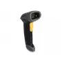 Leitor de códigos de barras USB DeLOCK 1D laser preto portátil com fio cabo 2 m
