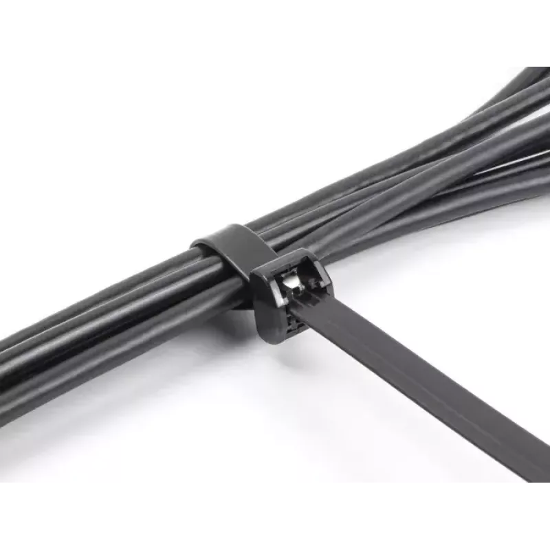 DeLOCK Abraçadeiras com lingueta metálica, 457 x 12.7 mm, preto, 10 un.