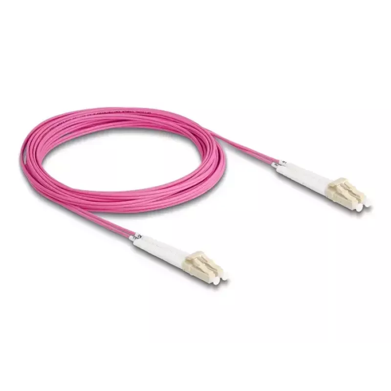 Cabo de fibra ótica DeLOCK LC Duplex para LC Duplex OM4 5m