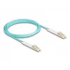 Cabo de fibra ótica DeLOCK 88081 LC Duplex para LC Duplex OM3 3m