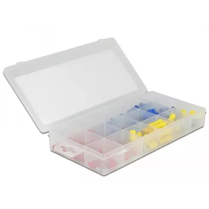 Conjunto de conectores de fio DELOCK 86513 — conectores elétricos isolados, 170 unid., azul/vermelho/amarelo
