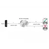Conector de cabo DeLOCK fêmea RJ45 para 2 x fêmea RJ45 Cat.6A à prova de água