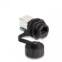 Adaptador de cabo DeLOCK fêmea RJ50 para fêmea RJ50 IP68 à prova de água preto