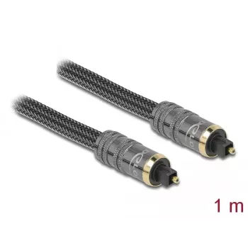 Cabo de áudio DeLOCK 86983 TOSLINK 1 m antracite