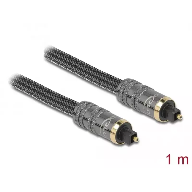 Cabo de áudio DeLOCK 86983 TOSLINK 1 m antracite